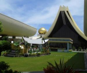 пазл Istana Nurul Iman, Бруней